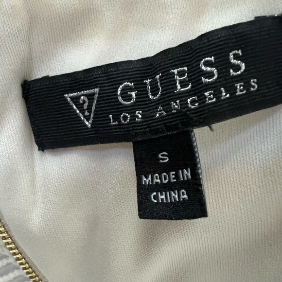 Guess Ivory Crochet Maxi Dress - Picture 2 of 12